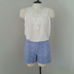 NWT Perriwinkle Floral Shorts
